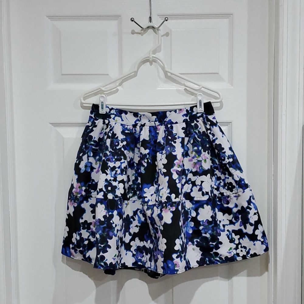 Express Floral Skirt